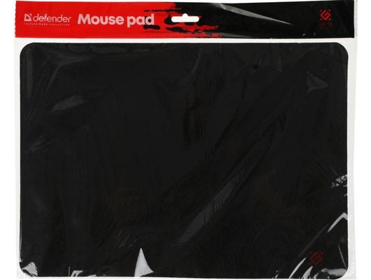 Коврик для мыши Defender Black S 250x350x3 /50017/